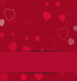 valentine card1 vector image vector image