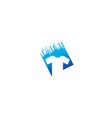 creative t-shirt silkscreen logo symbol vector image