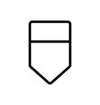 location place icon isolated vector image
