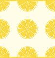 cute lemon seamless pattern seamless background vector image vector image