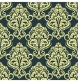 dainty floral yellow seamless pattern vector image