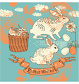 easter card vector image