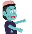 kid halloween costume vector image