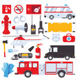 resque services concept for ambulance swat first vector image