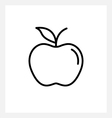 apple icon vector image
