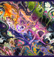 abstract fluid marble ink texture vector image vector image