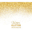 falling glitter confetti vector image vector image