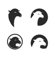 goat logo icon vector image vector image