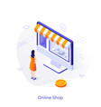 isometric concept vector image