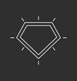 superhero logo template vector image vector image