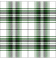 green tartan plaid scottish pattern vector image vector image