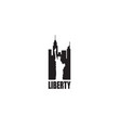 statue of liberty vector image
