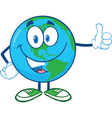 earth cartoon design vector image