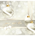 cream-colored banner vector image vector image