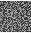 seamless pattern with leopard fur texture vector image vector image