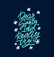christmas santa laugh vector image