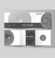 minimal editable layout square format vector image vector image