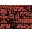 brick wall vector image