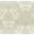 seamless abstract hand-drawn floral pattern vector image vector image
