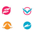 hand care logo template icon business vector image