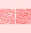 abstract background with hearts love wedding vector image