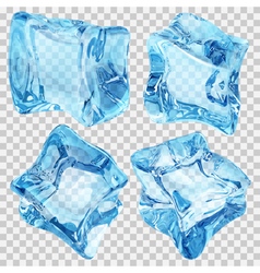 Ice cubes Royalty Free Vector Image - VectorStock