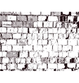 brick wall vector image
