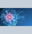 abstract background on technological vector image vector image