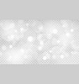 abstract transparent bokeh background vector image