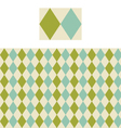 diamond geometric pattern swatch vector image vector image