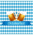 oktoberfest german beer festival vector image