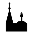 orthodox church icon vector image vector image