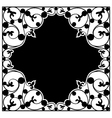 wrought iron sign vector image vector image