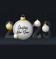 golf 2023 sale banner or greeting card merry vector image vector image