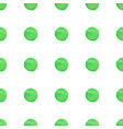 green watercolor hand made dots seamless pattern vector image