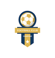 soccer football badge vector image