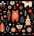 simple minimalist scandinavian seamless pattern vector image vector image