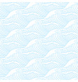 waves background abstract seamless pattern vector image vector image