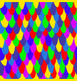 colorful tropical fish scale seamless pattern vector image vector image