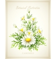 flower vintage eps 10 vector image