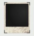 grunge photo frame vector image