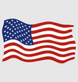 american flag icons vector image