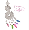 dreamcatcher vector image