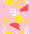creative fruit pattern vector image
