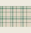 plaid background check seamless pattern fabric vector image