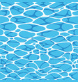 surface of water seamless pattern for design vector image