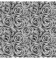 floral seamless pattern with flower rose abstract vector image