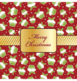 christmas decoration vector image vector image