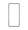 frameless no frame realistic imagined smartphone vector image