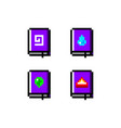 four elements vector image vector image